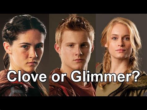 glimmer hunger games|In the first movie, they make it look like glimmer and cato  .